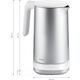 Czajnik elektryczny 1 l Zwilling Enfinigy Pro  srebrny design