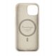 Pomologic CoverCase - προστατευτική θήκη σιλικόνης για iPhone 15 συμβατή με MagSafe (ivory)