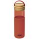 Szklana butelka z silikonowym uchwytem, 550 ml