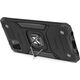 Wozinsky Wozinsky Ring Armor pancerne hybrydowe etui pokrowiec + magnetyczny uchwyt Samsung Galaxy A22 4G czarny