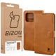 Etui z klapką Bizon Case Pocket do Motorola Moto G86 5G / G86 Power 5G brązowe