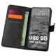 Etui z klapką Bizon Case Pocket do Motorola Moto G86 5G / G86 Power 5G czarne
