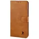 Etui z klapką Bizon Case Pocket do Motorola Moto G86 5G / G86 Power 5G brązowe