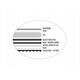 Balnelio danga FORCE Gel 290x215mm (su ispaudu)