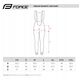 Kelnes FORCE Ridge // su paminkstinimu (juoda) XL