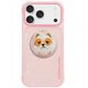 Etui Nimmy Glasses Cool Dog MagSafe do iPhone 17 różowy