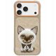 Etui Nimmy Big Eyed Pet 2.0 Cat do iPhone 17 Pro Max beżowy
