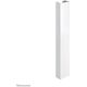 NEOMOUNTS Magnetic Cable Cover for sit/stand desk frames multiple cables white