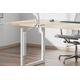 NEOMOUNTS Magnetic Cable Cover for sit/stand desk frames multiple cables white