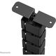 NEOMOUNTS Cable Spine Organizer for sit/stand desk frames screw mounted black