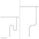 NEOMOUNTS Cable Spine Organizer for sit/stand desk frames magnet mounted white