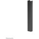 NEOMOUNTS Magnetic Cable Cover for sit/stand desk frames multiple cables black