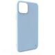 "Soft Silicone Back Case iPhone 11 Pro" Ocean Blue