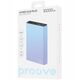 Mocny Powerbank Podróżny 2w1 10000mah 22.5w Usb Usb-a + Usb-c Type-c Proove / Pbf122120009 / Hyper Flux Plus / Niebieski