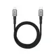 TECH-PROTECT ULTRABOOST DNA MAGTWIST TYPE-C CABLE PD 100W / 5A 100CM IRON GREY
