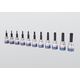 King Tony ZESTAW NASADEK 3/8" TORX Z OTWOREM 11cz. T8 - T50, SZYNA, King Tony
