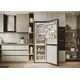 Candy ECN2CQTEB186 Refrigerator, E, Freestanding, Combi, Height 185cm, Fridge net 235 L, Freezer net 120 L, Black