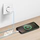LogiLink USB-A - USB-C 0.5m w nylonowym oplocie niebieski