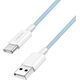 LogiLink USB-A - USB-C 1.5m w nylonowym oplocie niebieski