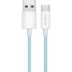 LogiLink USB-A - USB-C 1.5m w nylonowym oplocie niebieski