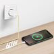 LogiLink USB-A - USB-C 0.5m w nylonowym oplocie żółty