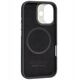 Case Audi R8 Genuine Leather MagSafe for iPhone 17 black-red
