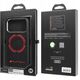Case Audi RSQ Carbon Fiber Sport Red Circle MagSafe for iPhone 17 Pro black