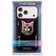 Etui Nimmy Glasses Cool Cat MagSafe do iPhone 17 Pro Max czarno różowy