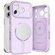 Etui Tech-Protect Silicone MagSafe do Apple iPhone 17 Pro Max Mauve