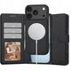 Etui z klapką Tech-protect Wallet MagSafe do Apple iPhone 17 Pro Matte Black