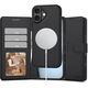 Etui z klapką Tech-protect Wallet MagSafe do Apple iPhone 17 Matte Black