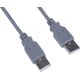 PREMIUMCORD Kabel USB 2.0 A-A propojovací 3m (M/M)