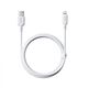 Baseus Silky Series Ladekabel USB auf iP 2.4A 1m Weiß