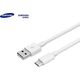 Kabel USB Samsung USB-A - USB-C 1 m Biały (EP-DN930CWE)