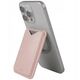 Magnetic wallet UNIQ Lyden Evo stand phone pink