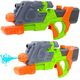 Pistolet Na Wodę Pompowany Mechanicznie Zielono-Pomarańczowy 50 cm LEAN Toys