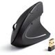 ANKER A7852 kabellose vertikale 2.4G ergonomische Maus mit Nano USB-Dongle Vor/Zurck-Tasten (2x AAA Batt. nicht enthalten)