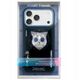Etui Nimmy Glasses Cool Cat MagSafe do iPhone 17 czarno niebieski
