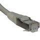 Patchcord RJ45, kat. 6 FTP F/UTP, 10m, Netrack, szary