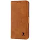 Etui z klapką Bizon Case Pocket do Apple iPhone 17 Air brązowe