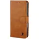 Etui z klapką Bizon Case Pocket do Apple iPhone 17 Pro brązowe