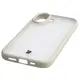 Etui Bizon Case Angelo do Apple iPhone 17 półprzezroczyste z beżową ramką