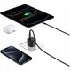 Ładowarka sieciowa USAMS JO Series CC262 30W USB-C + kabel USB-C/USB-C 1m biały