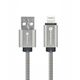 Kabel USB A do Lightning Forcell F-Energy 2,4A 12W Metal 2 m C236 srebrny