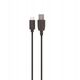 Setty USB kabelis 1m 2A micro USB melns R