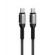 Kabel USB C do USB C Forcell F-Energy QC4.0 PD 5A 100W Cafule 0,5 m C260 czarny
