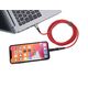 TROIKA CBL20/RD kabel USB 2 m USB C USB C/Lightning Czerwony