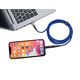 TROIKA CBL20/DB kabel USB 2 m USB C USB C/Lightning Niebieski