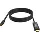 8K bei 60 Hz - USB-C 3.1 (m) zu HDMI (m) - Aussendurchmesser 4,5 mm - 48 Gbps - 32 AWG - 2 m - schwarz