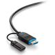 C2G 35ft (10.7m) C2G Performance Series High Speed HDMI Active Optical Cable (AOC) - 4K 60Hz Plenum Rated - High Speed - HDMI-Kabel - HDMI mannlich zu HDMI, 24 pin USB-C - 10.7 m - Schwarz - Plenum, Active Optical Cable (AOC), Support von 4K 60 Hz